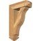 Ekena Millwork Funston Arts and Crafts Rough Sawn Bracket w/ Offset Brace, Western Red Cedar, 6"W x 18"D x 26"H BKT0604X18X26FST03RWR - alternate 1